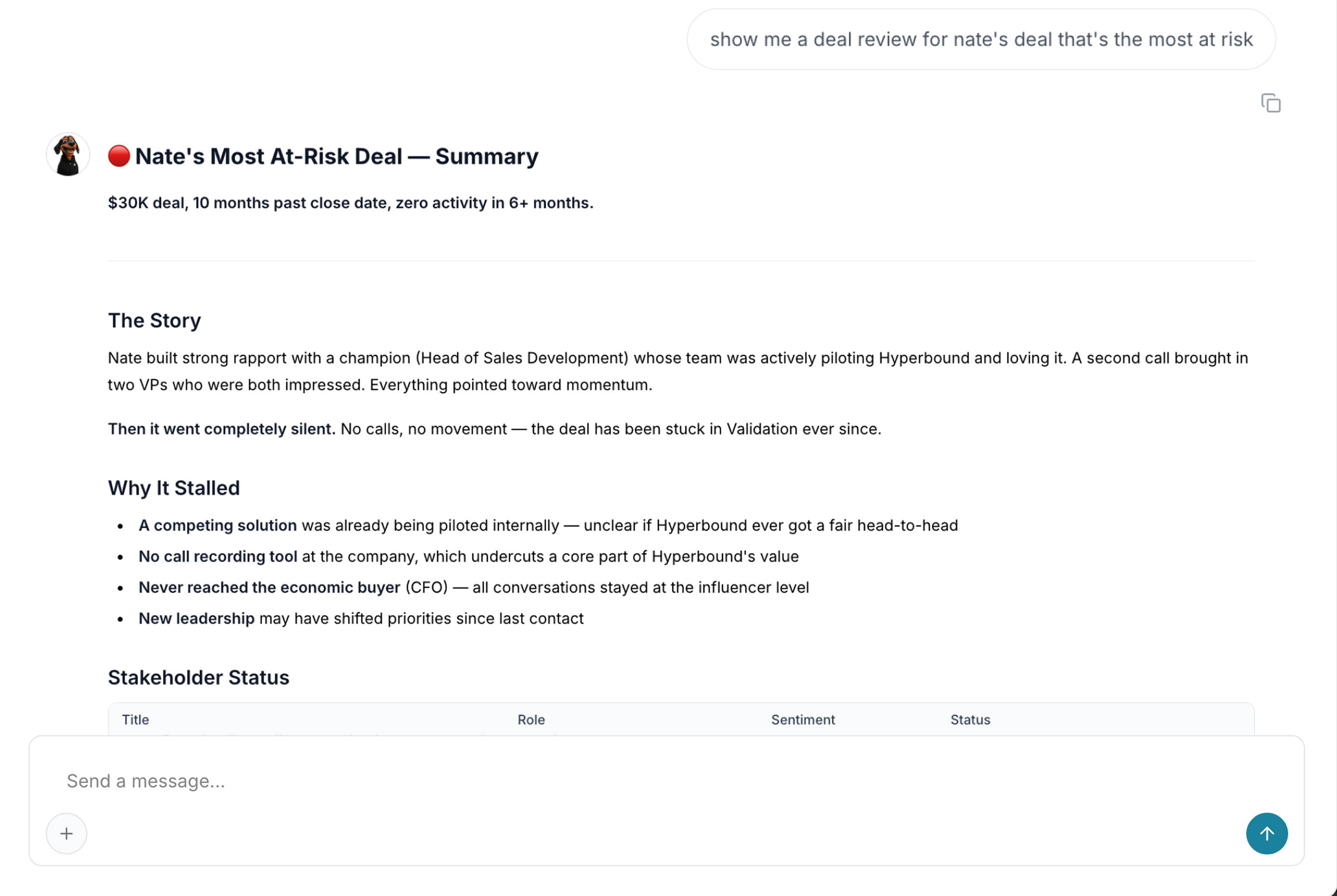 Kota Ask Anything chat interface
